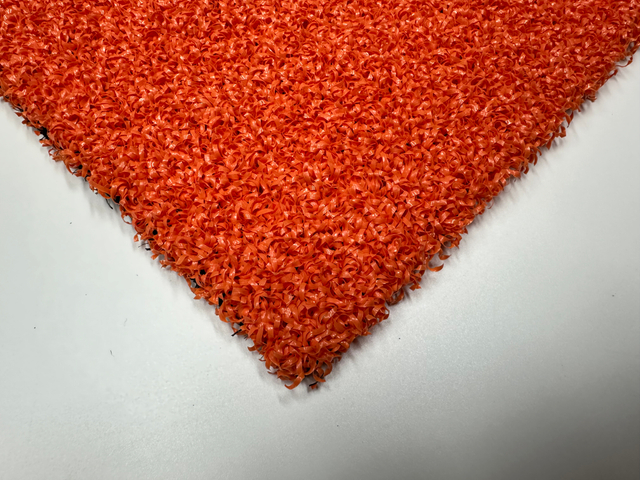 Brightly Colored Eye-catching Durable And High Quality Orange Artificial Turf Grass