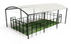 Factory Direct Production of Split Single-person Court Advanced Functional Canopy Roof