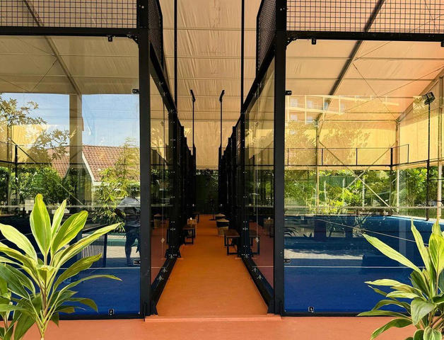 Hot Selling Direct Manufacturer CE Certificate Panoramic Type Padel Court