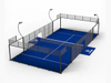 Hot Selling Direct Manufacturer CE Certificate Panoramic Type Padel Court