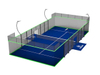 FULL Panoramic 360 Degree View Professional WPT Type Padel Court