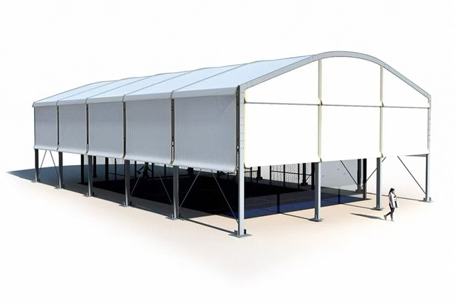 Aluminum Canopy to Cover Padel Courts