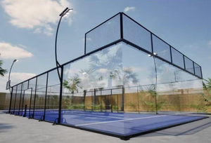 FULL Panoramic 360 Degree View Professional WPT Type Padel Court