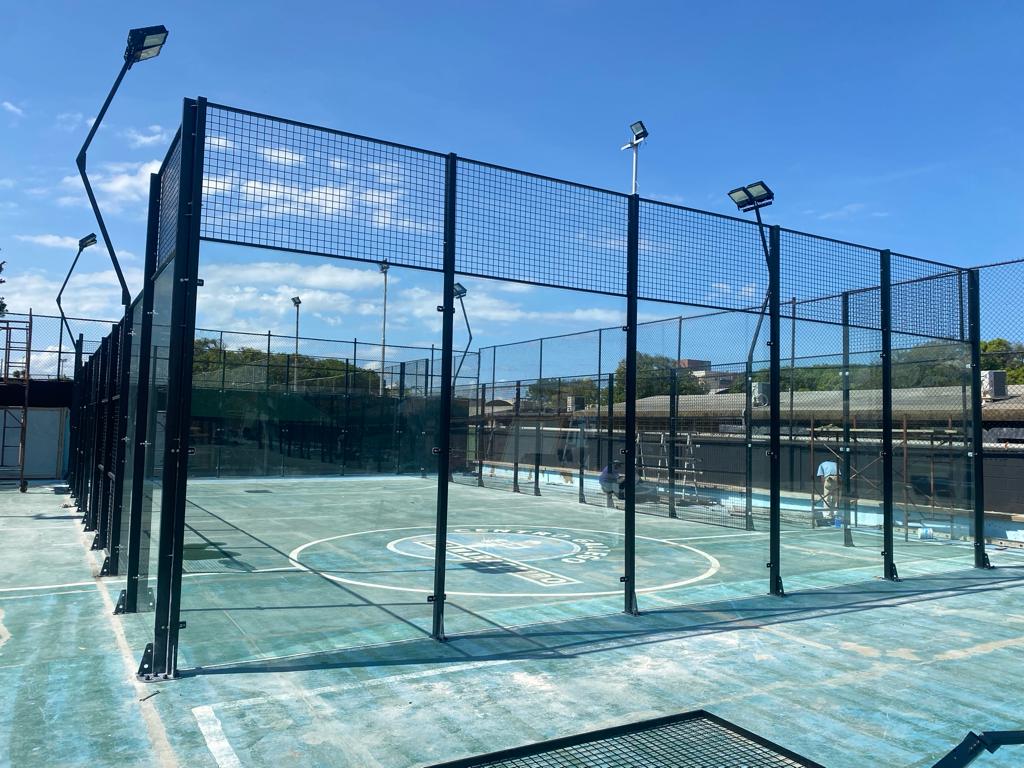 standard padel court