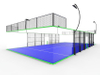 WPT Type Full Panoramic 360 Degree View Professional Padel Court